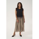 CULTURE - Olai Carly - Jurk - Zwart - 7/8 Lengte - Mouwloos