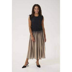 CULTURE - Olai Carly - Jurk - Zwart - 7/8 Lengte - Mouwloos