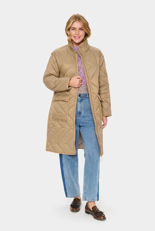 SAINT TROPEZ - Tussenmantel - Cappuccino - Lucinda