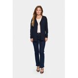 Saint Tropez, Dames, Truien, Zwart, Maat: L Viscose,