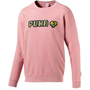 PUMA - Pop Style Culture Maker - Pullover - Roze - Lange Mouw