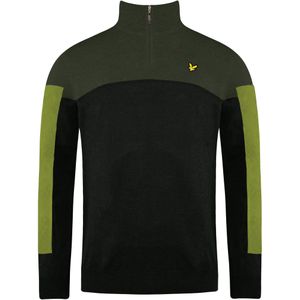 Lyle & Scott - Moffat - Golftrui - Groen - 1/4 Zip Pullover