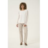 Cream - Crvalerie Blouse - Blouse - Snow White - 100% Polyester