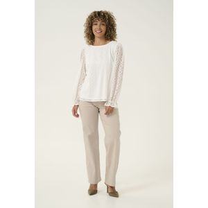 Cream - Crvalerie Blouse - Blouse - Snow White - 100% Polyester