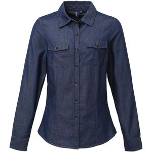 Premier Dames/Dames Stitch Shirt (Indigo Denim)