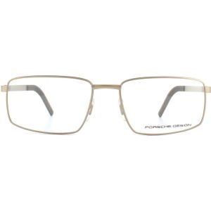Porsche Design - P8314 D - Licht Gouden - Rechthoekige Glazen Frames