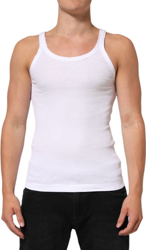 Geribbelde Tanktop