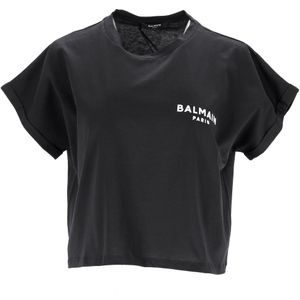 Balmain Croptop in Zwart