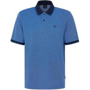 Bugatti - Poloshirt - Blauwgrijs - Gemaakt van Katoen