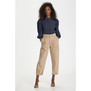 Blouse met lange mouwen Regular fit Black Iris black