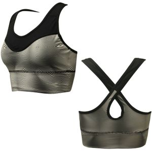 Diadora - 172902 C7282 EE83 - Sportbeha - Zwart - Ondersteunend