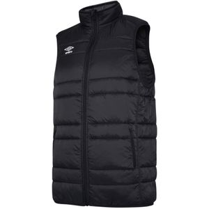 Umbro Heren Club Essential Gilet (Zwart/Wit)
