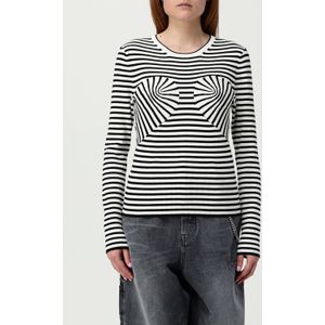 Optische Illusie Gestreepte Breisweater