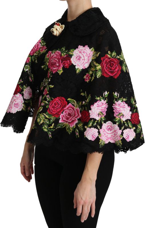 PINK MEMORIES Bruin 3/4 Mouw Crewneck Shift Mini Jurk