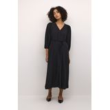 Kaffe - Blousejurk 'Dorit' - Zwart - Tuniekjurk