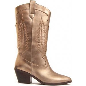 Montevita - Tejan2 - Laarzen - Goudkleurig - Met Hak