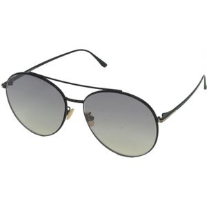 Tom Ford Cleo FT0757-D 01C zonnebril | Sunglasses