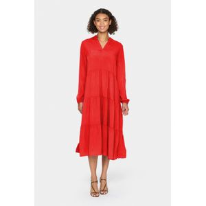 Jurk Loose fit Flame Scarlet red