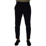 Casual Broek Gebreide Drawstring Broek