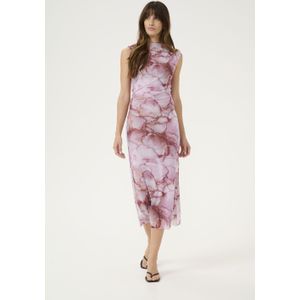 Jurk Feminine Pink Marble multicolour