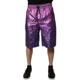 Metallische Ombre Shorts