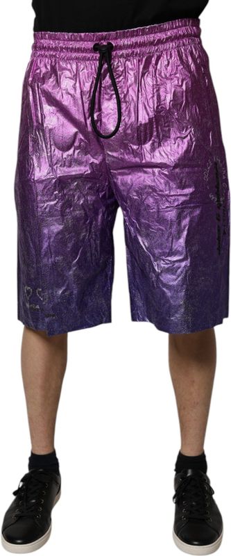 Metallische Ombre Shorts