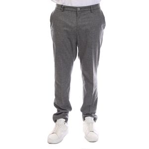 Herenpantalon Boss P-Genius-CW-WG-244 in Zilver