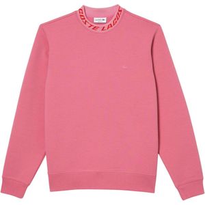 Lacoste Heren Dubbelzijdig Logo Sweatshirt (Roze)