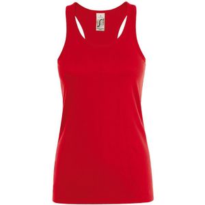 SOLS Vrouwen/dames Justin Sleeveless Vest (Rood)