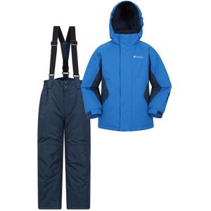 Mountain Warehouse Set kinder/kinder ski-jas & -broek (Blauw)