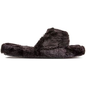 Polo Ralph Lauren Faux Fur Slide Slippers - Maat 38