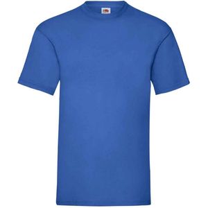Fruit of the Loom Heren Valueweight T-Shirt (Koningsblauw)