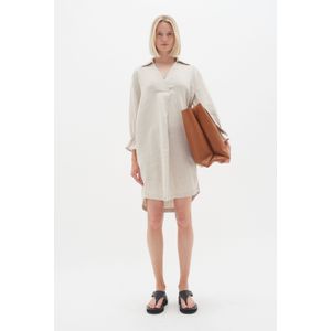 Jurk Loose fit Haze Melange beige