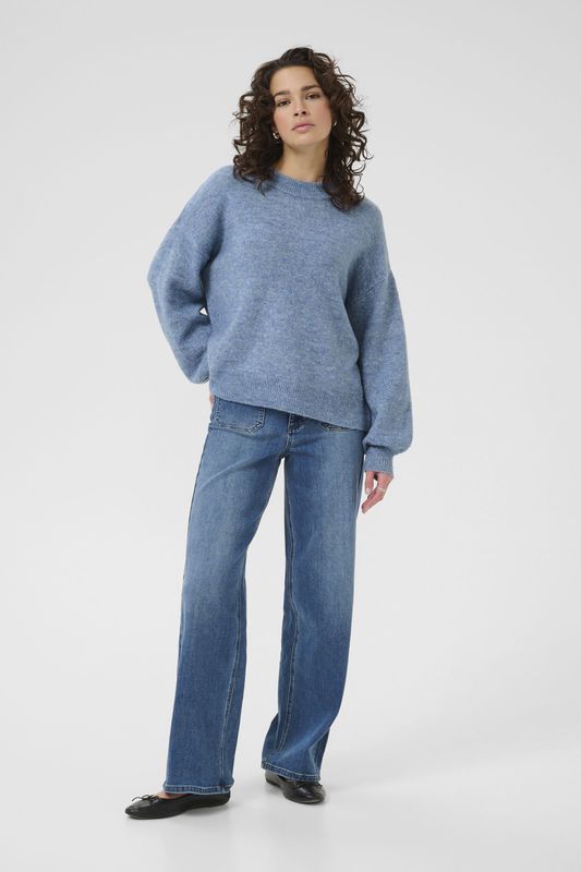 Pullover - KAluca - Baggy Fit - Blauw