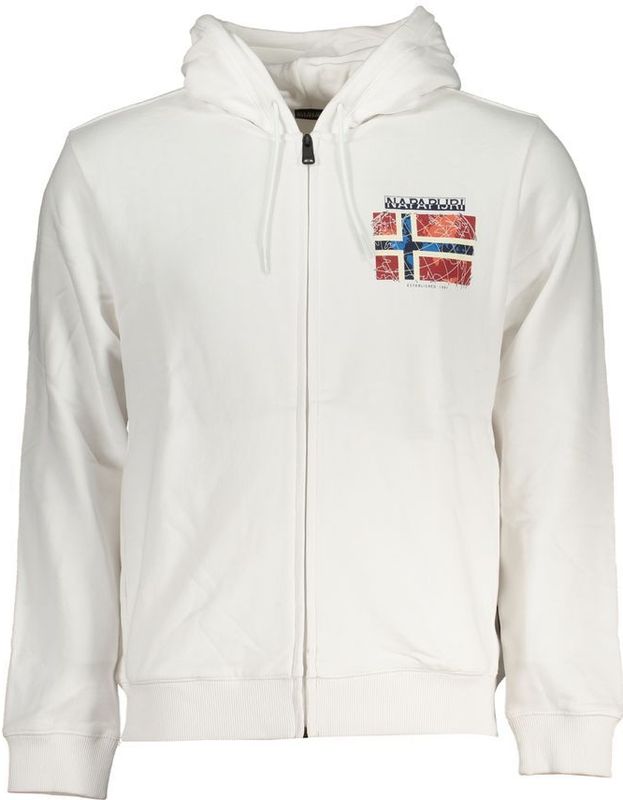 Napapijri - Guiro - Hooded Sweatshirt - Met Rits - 100% Katoen
