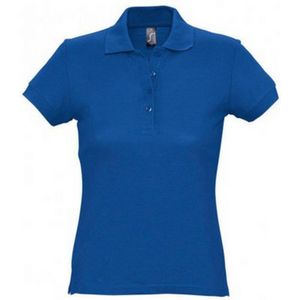 SOLS Dames/dames Passion Pique Poloshirt Met Korte Mouwen (Koningsblauw) - Maat XL