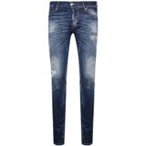 DSQUARED2 Slim Jean Destroyed Bros Paint Splash-jeans - Maat 30/32