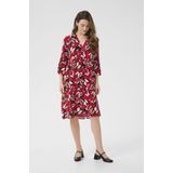 Kaffe - Jurk 'Hera' - Rood - Blousejurken