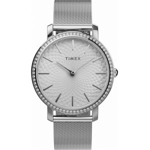Timex  Dames Horloge Zilverkleurig TW2V52400