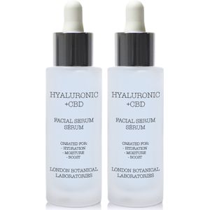 2 x Hyaluronzuur + CBD vochtinbrengend serum 30ml