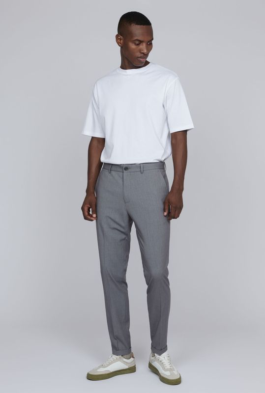 Casual Broek - Melange - Regular Fit