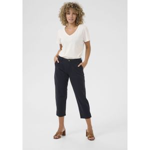 Cream Broek  marine