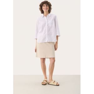 Overhemd met lang mouwen Relaxed fit Bright White