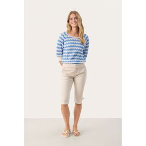 Pullover - Katoen - Regular Fit - Fijne Was - Elleboog Lengte