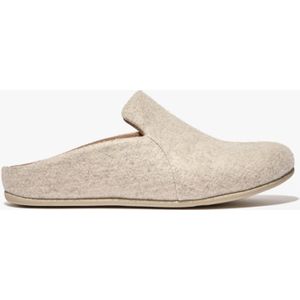 FitFlop CHRISSIE II HAUS e01 Dames Vilt Slippers Ivoor