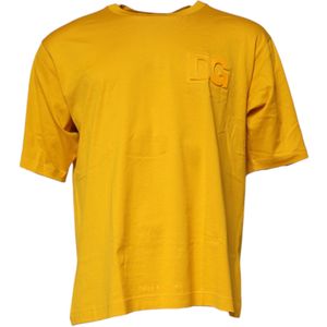 Dg Logo Geborduurde T-shirt