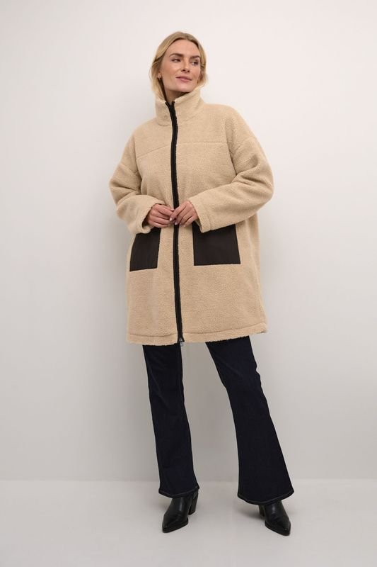 CULTURE - Tally - Lange Fleece - Dames