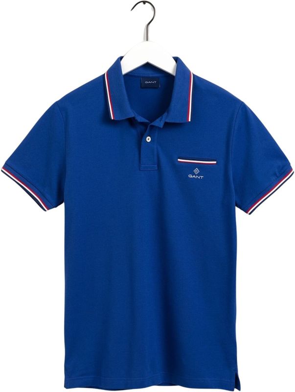 Gant - Overhemd - Lichtgewicht Katoen Piqué - Klassiek Herenpoloshirt