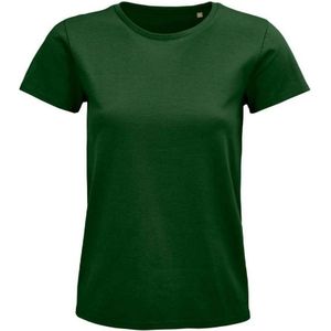 SOLS Dames/Dames Pioneer Organic T-shirt (Fles Groen) - Maat 2XL