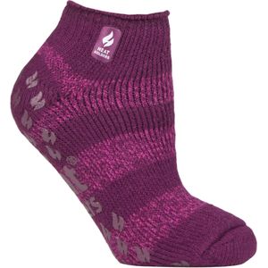 Heat Holders - Laag uitgesneden enkelsokken voor dames - Deep Fuchsia / Berry (Valencia)